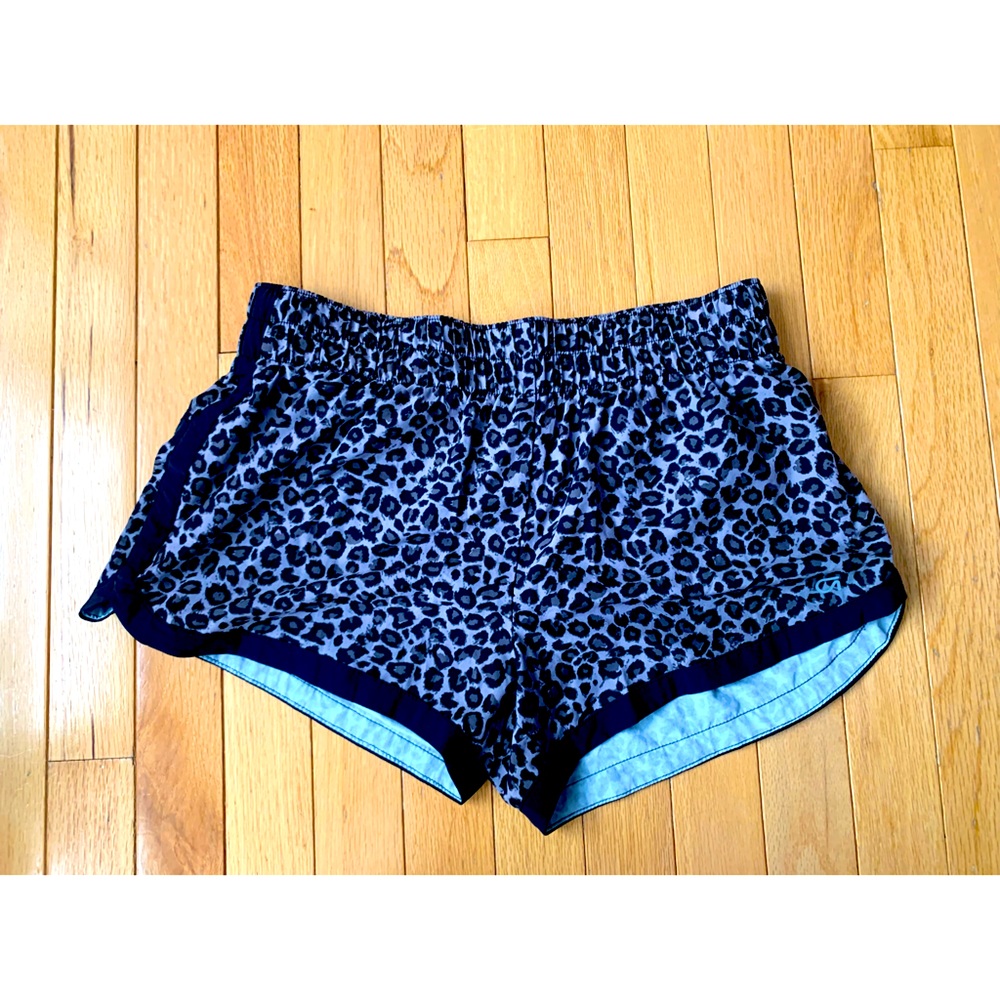 Gap running shorts leopard print